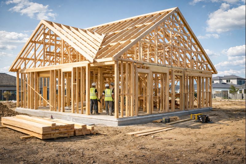 HIA report 50% of retail price of new greenfield H&L package is tax